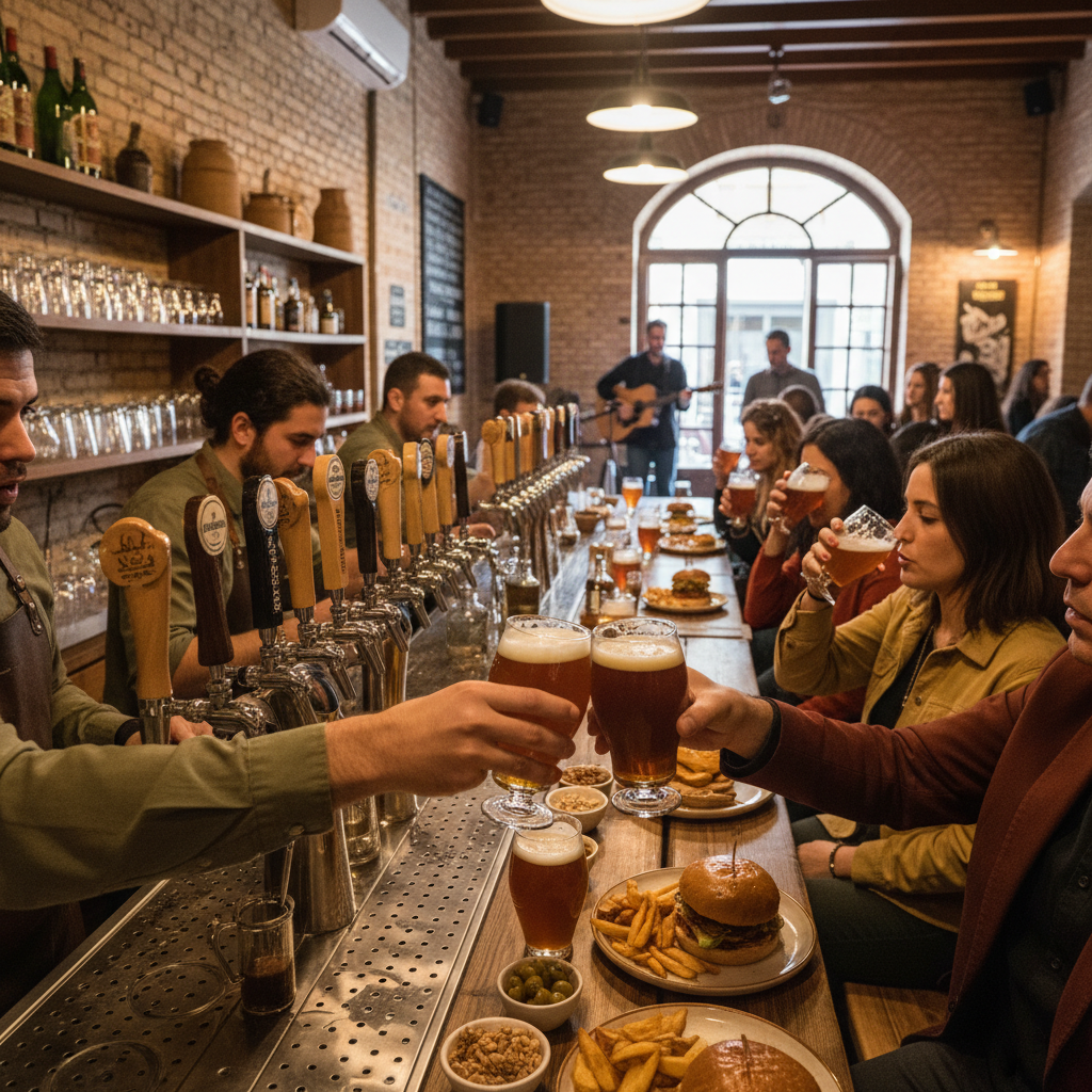 Cerveza Artesanal en Granizo