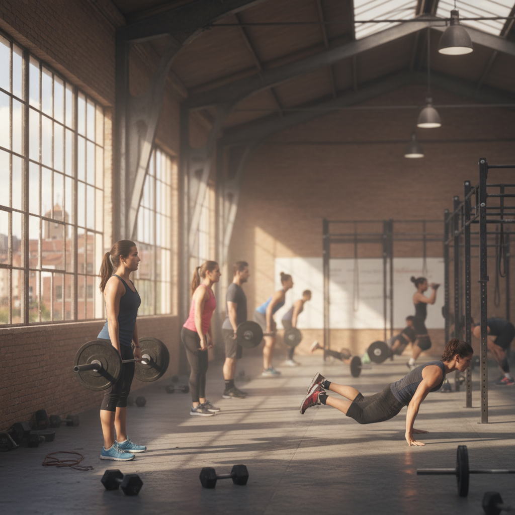 Clase de CrossFit en CrossFit Santiago