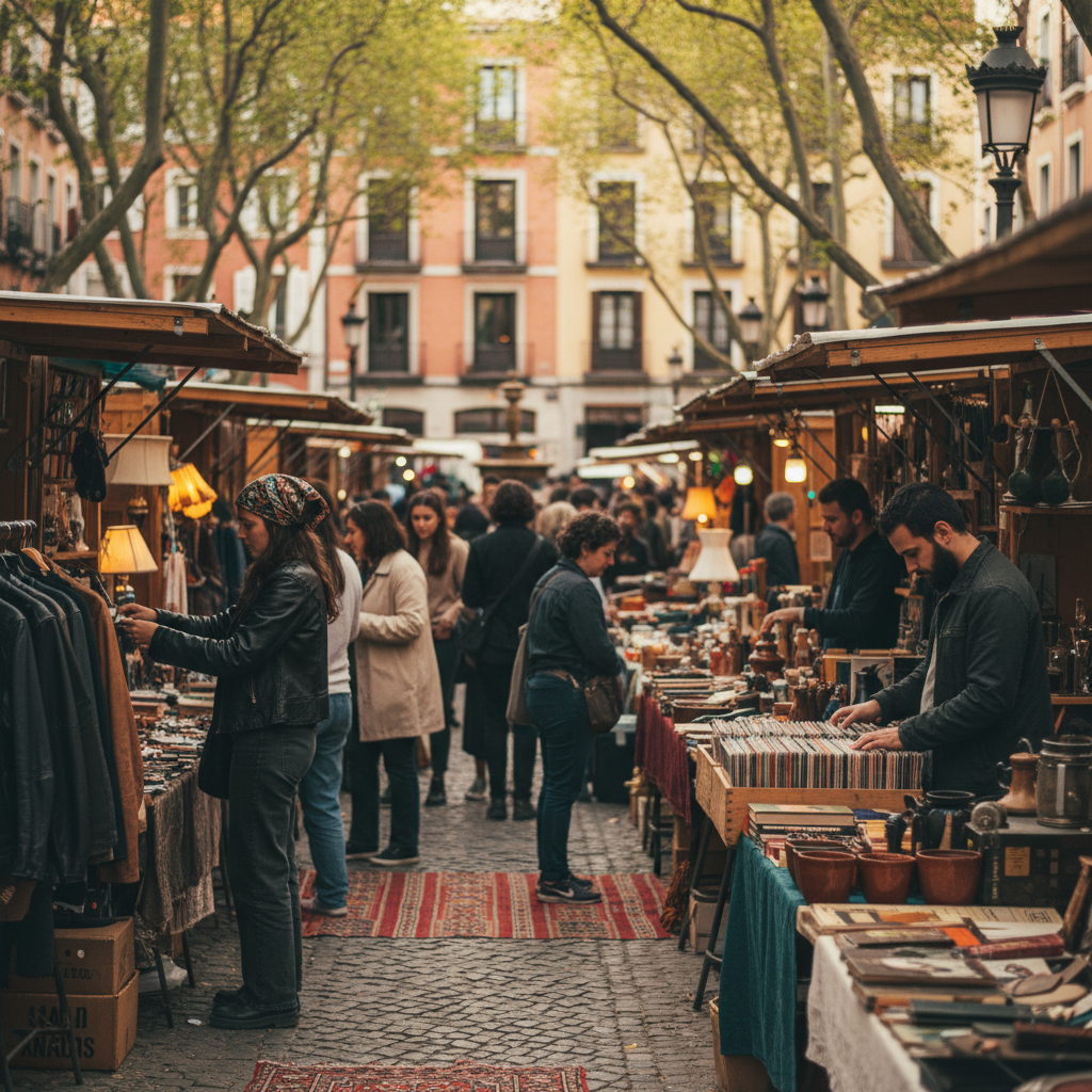 Sunday Flea Market at Boxhagener Platz