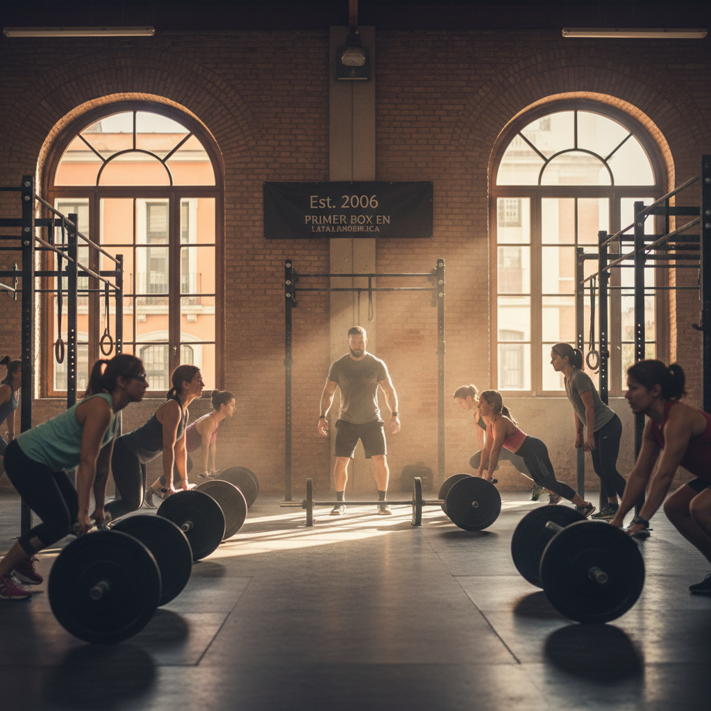 Clase de CrossFit en CrossFit Santiago