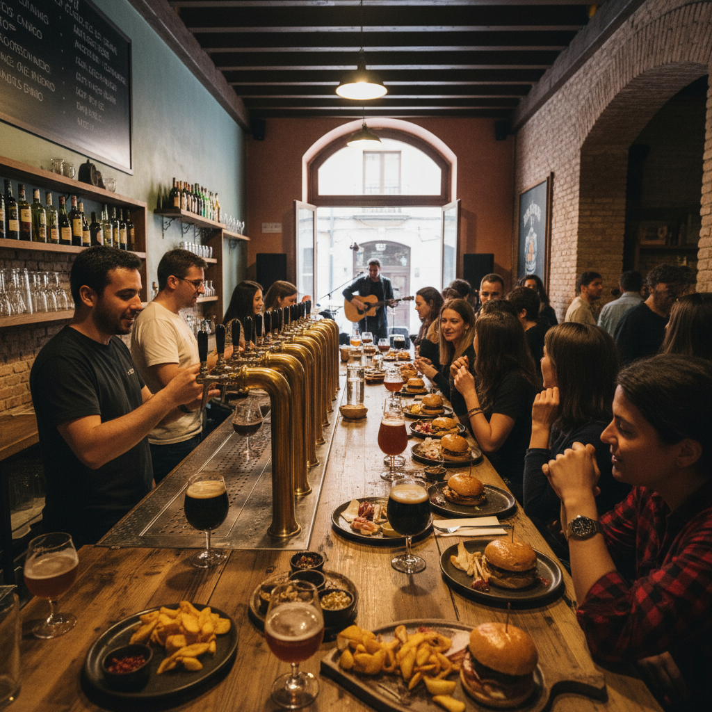 Cerveza Artesanal en Cervecería Granizo