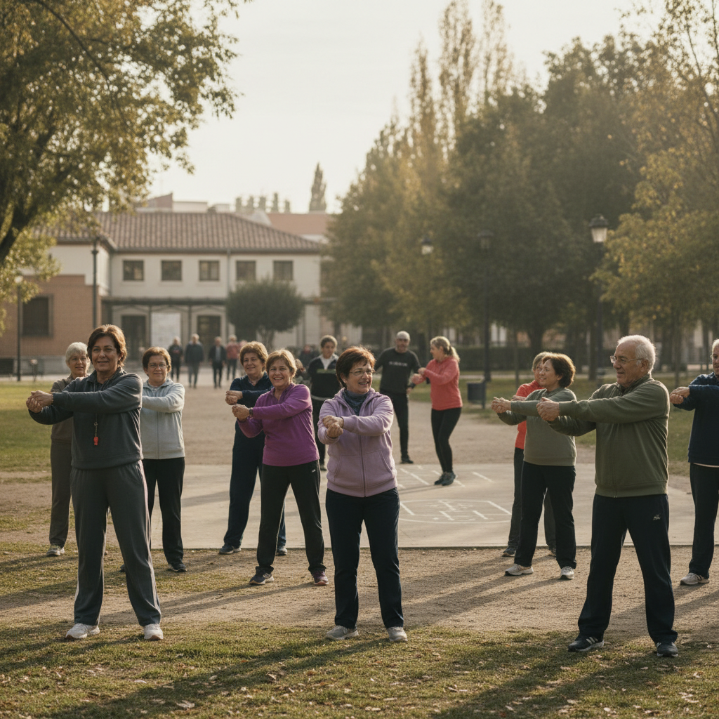 Parque y Salud - Deporte en la calle - Distrito de Villaverde