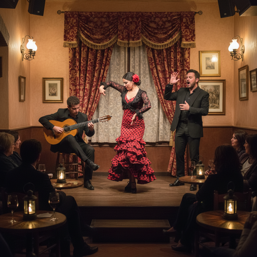 Flamenco at Tablao Flamenco El Arenal