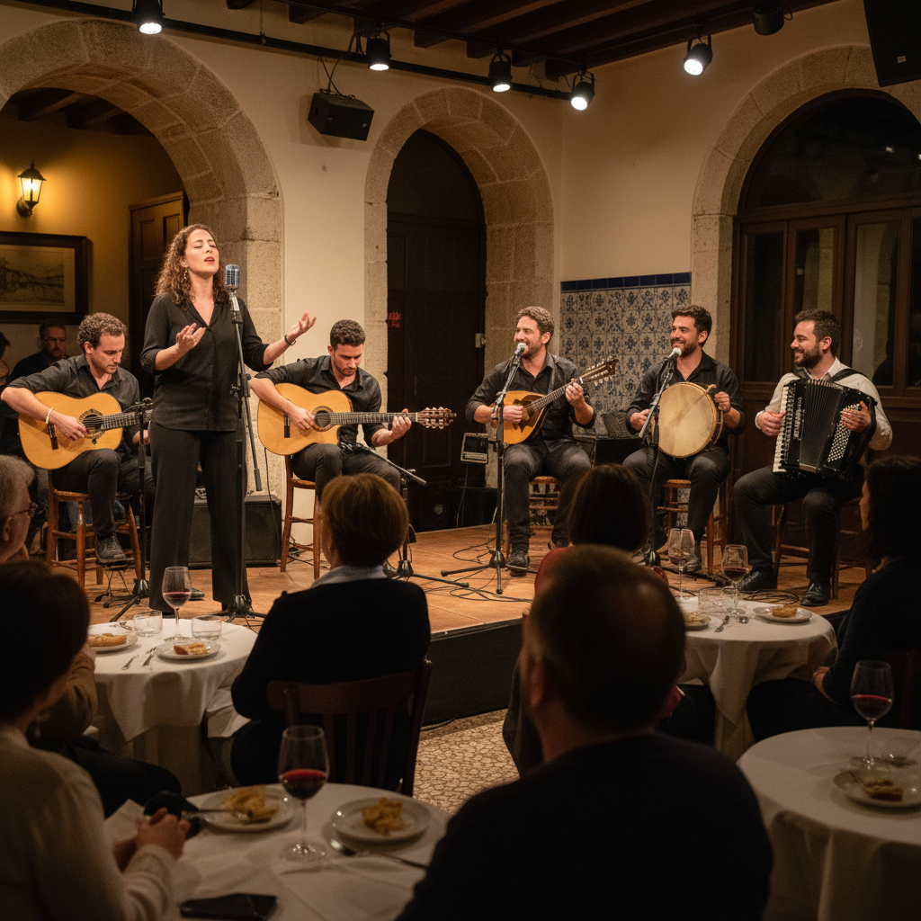 Fado and folk night at Café Luso