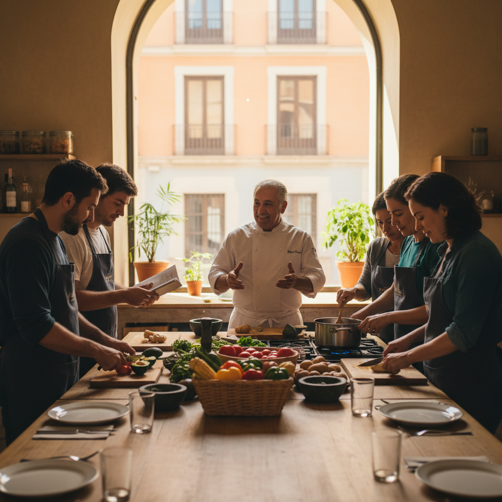 Cooking Workshop at The Chilean Way
