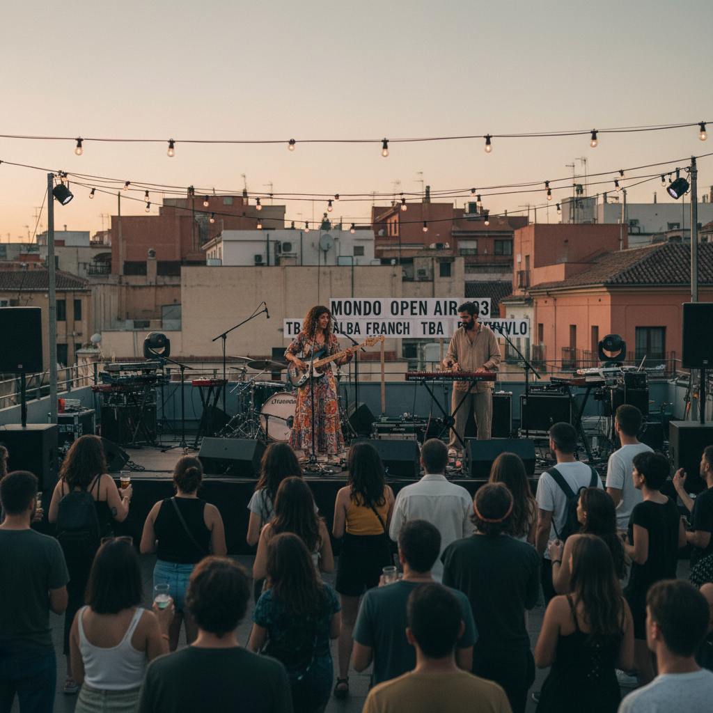 Mondo Open AIR #03: TBA / Alba Franch / TBA / Pavvvvvlo