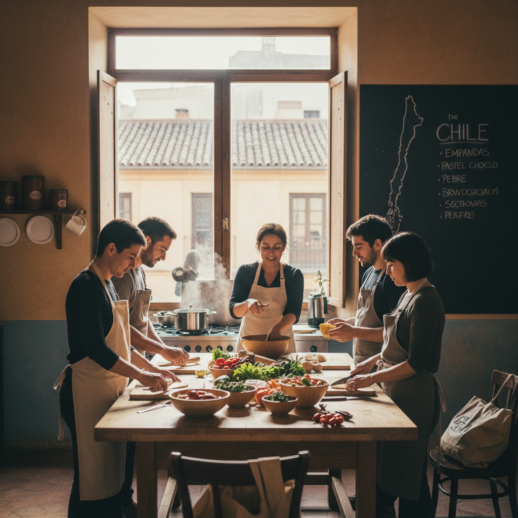Cooking Class at The Chilean Way