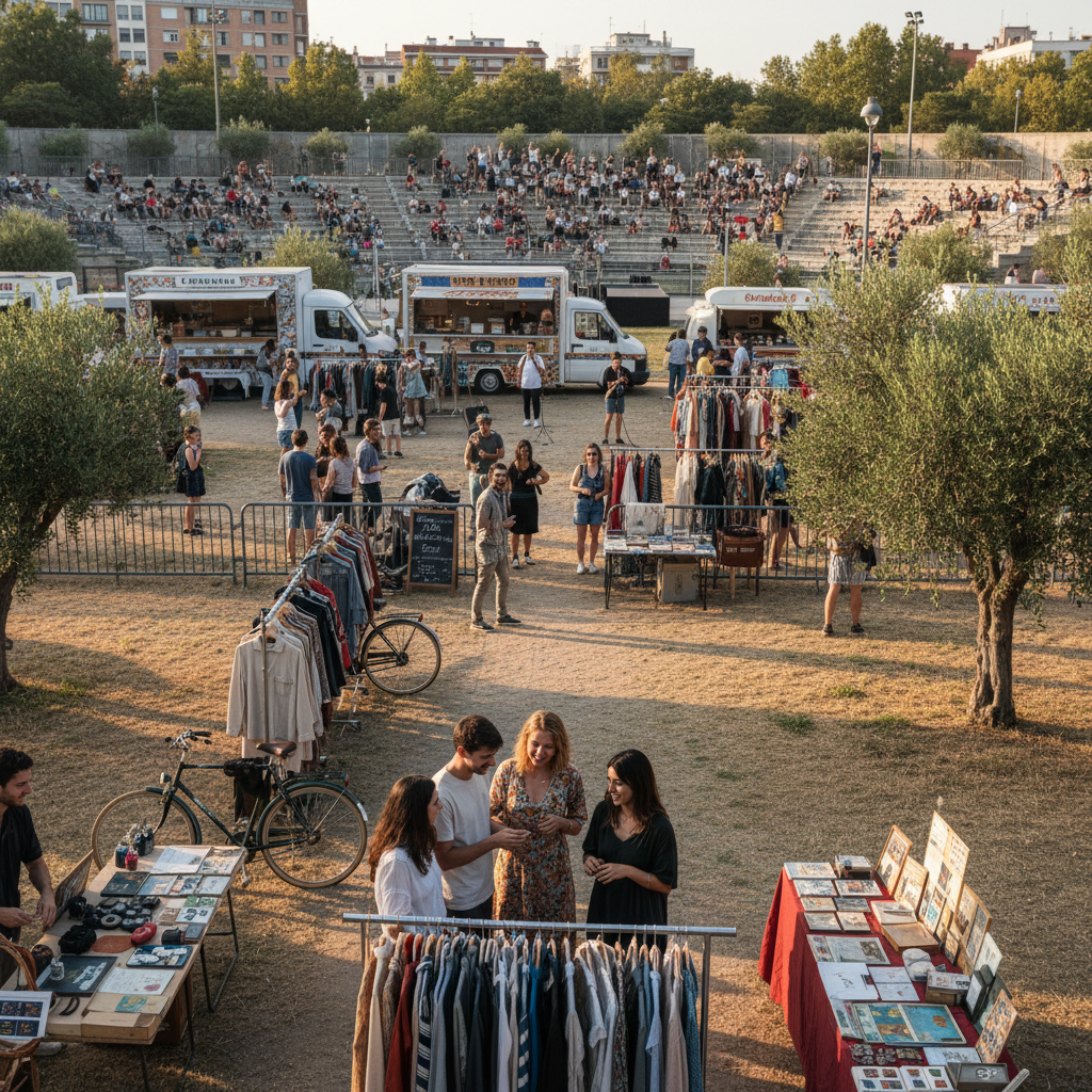 Sunday Flea Market at Mauerpark