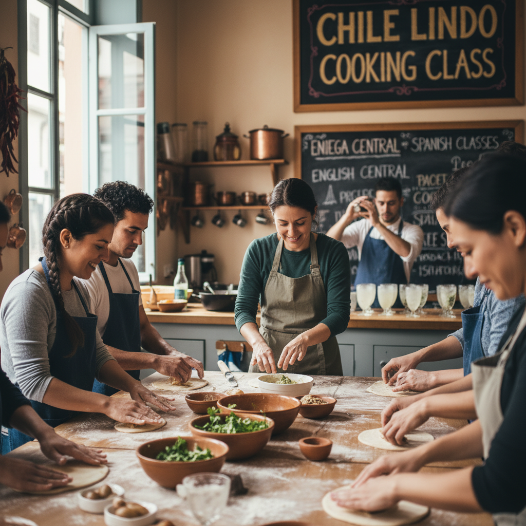 Clase de Cocina Chilena